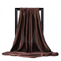 High Quality 90*90cm Square Silk Scarf  Female Plain Shawls and Wrap Office Lady Hair Neck Foulard India Muslim Headscarf Pareo