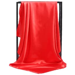 High Quality 90*90cm Square Silk Scarf  Female Plain Shawls and Wrap Office Lady Hair Neck Foulard India Muslim Headscarf Pareo