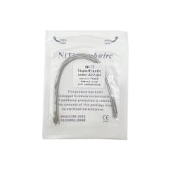 1 Bag Dental Orthodontic Archwires Super Elastic Niti Rectangular Ovoid Wire Dentistry Materials