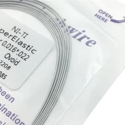 1 Bag Dental Orthodontic Archwires Super Elastic Niti Rectangular Ovoid Wire Dentistry Materials