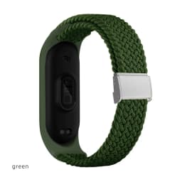 Bracelet for Mi band 10 8 7 6 Strap Elastic Adjustable Nylon Braided Miband4 Miband 5 Correa Wristband for Xiaomi Mi Bband 3 7 9