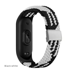 Bracelet for Mi band 10 8 7 6 Strap Elastic Adjustable Nylon Braided Miband4 Miband 5 Correa Wristband for Xiaomi Mi Bband 3 7 9