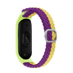 Bracelet for Mi band 10 8 7 6 Strap Elastic Adjustable Nylon Braided Miband4 Miband 5 Correa Wristband for Xiaomi Mi Bband 3 7 9