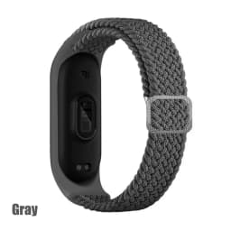 Bracelet for Mi band 10 8 7 6 Strap Elastic Adjustable Nylon Braided Miband4 Miband 5 Correa Wristband for Xiaomi Mi Bband 3 7 9