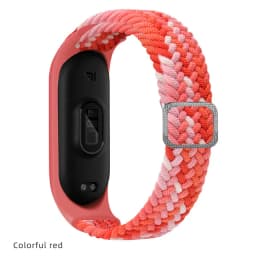 Bracelet for Mi band 10 8 7 6 Strap Elastic Adjustable Nylon Braided Miband4 Miband 5 Correa Wristband for Xiaomi Mi Bband 3 7 9
