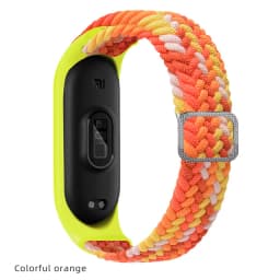 Bracelet for Mi band 10 8 7 6 Strap Elastic Adjustable Nylon Braided Miband4 Miband 5 Correa Wristband for Xiaomi Mi Bband 3 7 9