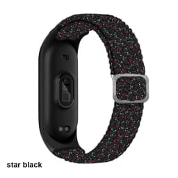 Bracelet for Mi band 10 8 7 6 Strap Elastic Adjustable Nylon Braided Miband4 Miband 5 Correa Wristband for Xiaomi Mi Bband 3 7 9