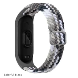 Bracelet for Mi band 10 8 7 6 Strap Elastic Adjustable Nylon Braided Miband4 Miband 5 Correa Wristband for Xiaomi Mi Bband 3 7 9