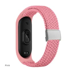 Bracelet for Mi band 10 8 7 6 Strap Elastic Adjustable Nylon Braided Miband4 Miband 5 Correa Wristband for Xiaomi Mi Bband 3 7 9