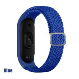 Bracelet for Mi band 10 8 7 6 Strap Elastic Adjustable Nylon Braided Miband4 Miband 5 Correa Wristband for Xiaomi Mi Bband 3 7 9