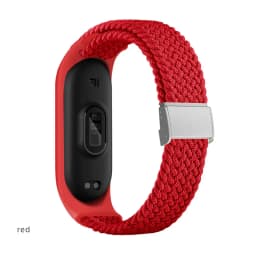 Bracelet for Mi band 10 8 7 6 Strap Elastic Adjustable Nylon Braided Miband4 Miband 5 Correa Wristband for Xiaomi Mi Bband 3 7 9