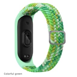 Bracelet for Mi band 10 8 7 6 Strap Elastic Adjustable Nylon Braided Miband4 Miband 5 Correa Wristband for Xiaomi Mi Bband 3 7 9