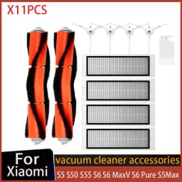 For Xiaomi Roborock S5 S502-00 S502-02 S5 Max S6 S6 MaxV S6 Pure E4 E5 Robot Vacuum Spare Part Main Side Brush Filter Mop