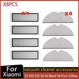 For Xiaomi Roborock S5 S502-00 S502-02 S5 Max S6 S6 MaxV S6 Pure E4 E5 Robot Vacuum Spare Part Main Side Brush Filter Mop