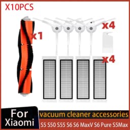 For Xiaomi Roborock S5 S502-00 S502-02 S5 Max S6 S6 MaxV S6 Pure E4 E5 Robot Vacuum Spare Part Main Side Brush Filter Mop