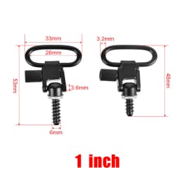1.25/1.35 inch Tactical Genuine Leather Sling Strap for Ruger Remington 870 Adjustable Shoulder Strap Sling Hunting Accessories