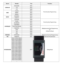 OBDSTAR CANFD CAN FD Adapter Work with X300 DP Plus and Pro4 Supports GM 2020 2021 and Hyundai Kia Airbag Odomaster P50