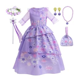 Isabella Charm Dress Girl Princess Dress Fantasy Party Kid Clothes Halloween Christmas Birthday Party Outfits