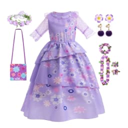 Isabella Charm Dress Girl Princess Dress Fantasy Party Kid Clothes Halloween Christmas Birthday Party Outfits