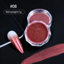 Super Shiny Gold Opal Nail Powder Mermaid Glitter Ultrathin Iridescent Flakes Nail Sequins Pigment Chrome Powder Manicure Decor