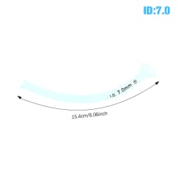 1 Pcs Professional Nasopharyngeal Respiratory Emergency Aid Airway Tube Gas Guide Tube For Patients For Emergency First Aid