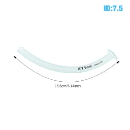 1 Pcs Professional Nasopharyngeal Respiratory Emergency Aid Airway Tube Gas Guide Tube For Patients For Emergency First Aid