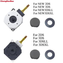 1Set 3D Analog Joystick Thumb Stick Replacement for New 3DS New 2DS XL 3DS XL for NEW 3DS XL LL 2DS XL LL Console