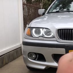White & Amber Dual color Cotton LED Angel eyes kit ring DRL for BMW 3 series E46 sedan touring wagon coupe compact 1998-05