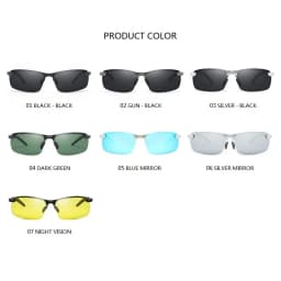 Classic Luxury Men's Sunglasses For Men Women Driving Fishing Hiking Sun Glasses Male Vintage Glasses Man Shades