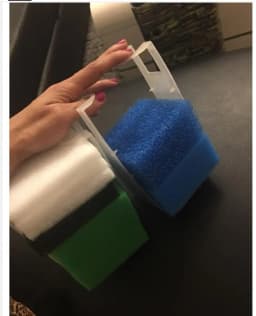 Home 1 Set Compatible Aquarium Filter for Juwel Compact / Bioflow 3.0 (2 x Fine, 1 x Coarse, 1 x Nitrate, 2 x Carbons, 5 x Poly)