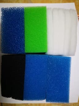 Home 1 Set Compatible Aquarium Filter for Juwel Compact / Bioflow 3.0 (2 x Fine, 1 x Coarse, 1 x Nitrate, 2 x Carbons, 5 x Poly)