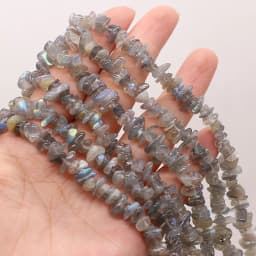 40CM Natural Flash Labradorites Beads Irregular Freeform Chip Gravel Beads For Jewelry Making DIY Necklace Bracelet 3x5-4x6mm
