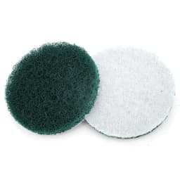 1" 2" 3" 4" 5" 6"7'' Industrial Heavy Duty Sponge Nylon Scouring Pad for Metal Polishing Bathroom Kitchens Washing(5 Pieces)