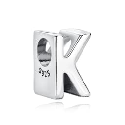 Original 925 Sterling Silver Charms Beads 12 Zodiac A-Z Letters Virgo Aries Fit Brand Bracelets Necklaces Jewelry For Women