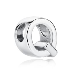 Original 925 Sterling Silver Charms Beads 12 Zodiac A-Z Letters Virgo Aries Fit Brand Bracelets Necklaces Jewelry For Women