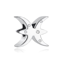 Original 925 Sterling Silver Charms Beads 12 Zodiac A-Z Letters Virgo Aries Fit Brand Bracelets Necklaces Jewelry For Women