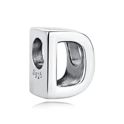 Original 925 Sterling Silver Charms Beads 12 Zodiac A-Z Letters Virgo Aries Fit Brand Bracelets Necklaces Jewelry For Women