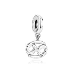 Original 925 Sterling Silver Charms Beads 12 Zodiac A-Z Letters Virgo Aries Fit Brand Bracelets Necklaces Jewelry For Women