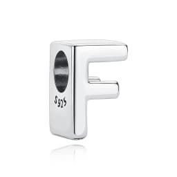 Original 925 Sterling Silver Charms Beads 12 Zodiac A-Z Letters Virgo Aries Fit Brand Bracelets Necklaces Jewelry For Women