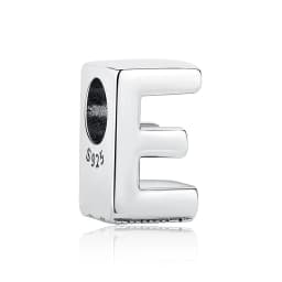 Original 925 Sterling Silver Charms Beads 12 Zodiac A-Z Letters Virgo Aries Fit Brand Bracelets Necklaces Jewelry For Women