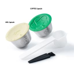 Reusable coffee capsule adapter stainless steel PP material Dolce Gusto nespresso coffee capsule compactor made