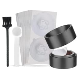 Reusable coffee capsule adapter stainless steel PP material Dolce Gusto nespresso coffee capsule compactor made