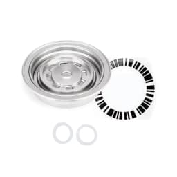 Reusable coffee capsule adapter stainless steel PP material Dolce Gusto nespresso coffee capsule compactor made