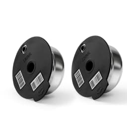 Reusable coffee capsule adapter stainless steel PP material Dolce Gusto nespresso coffee capsule compactor made
