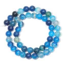 Natural Stone White Black Dull Polish Matte Agates Onyx Smooth Round Beads For Jewelry Making DIY Bracelet 15'' 4 6 8 10 12mm