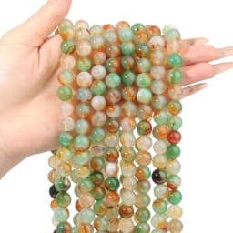 Natural Stone White Black Dull Polish Matte Agates Onyx Smooth Round Beads For Jewelry Making DIY Bracelet 15'' 4 6 8 10 12mm