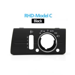 LHD RHD Front Dashboard Headlight Lamp Switch Cover Trim Replacement For Mercedes Benz W211 E Class 320 350 550 2003-2008