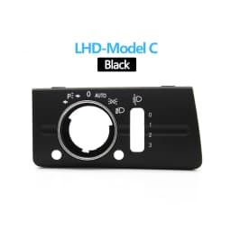 LHD RHD Front Dashboard Headlight Lamp Switch Cover Trim Replacement For Mercedes Benz W211 E Class 320 350 550 2003-2008