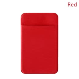 Silicone Phone Card Holder Wallet Case Phone Wallet Stick On Credit Card Holder Phone Pocket for Almost All Cell Phone