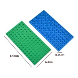 5pcs DIY Building Blocks Thin Figures Bricks 8x16 Dots 12Color Educational Creative Size Compatible With 92438 Toys for Children